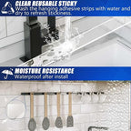 ZMUAXUAN Clear Double Sided Adhesive Mounting Tape Heavy Duty Removable - Image 5