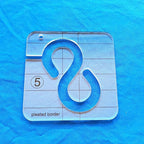 HONEYSEW Free Motion Quilting Template Series 5 - Image 2