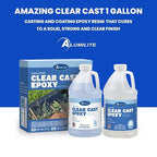 Alumilite Amazing Clear Cast Epoxy Resin Kit 1 Gallon - Image 2