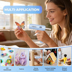 Mini Hot Glue Gun Set with 30 Glue Sticks, Fast Preheating Hot Melt - Image 7
