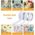 Double Sided Tape 2 Inch x 36 Yards, 1 Rolls Double-Sided Adhesive Tape - Image 6