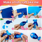 IOOLEEM Green Felt Sheets - Image 4