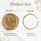 60 Pcs Wax Seal Stickers - Image 2