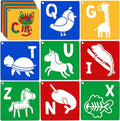 26 Pieces Sturdy Stencils for Kids, 8 Inches Large Sidewalk Chalk Stencils for by ViikiFain