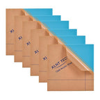 6 PCS Light Blue Cast Acrylic Opaque Plastic Sheet 8 x 8 Inch, by MaterialsParts