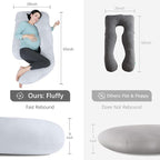 MOON PARK Pregnancy Pillows for Sleeping - Image 7