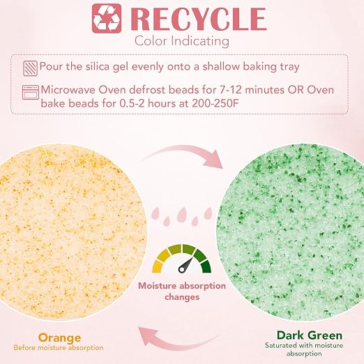 VOISEN Silica Gel Flower Drying, 5LBS Flower Drying Silica Gel Crystals - Image 5