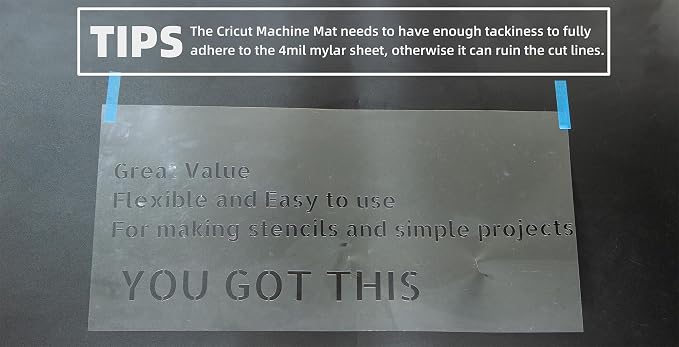 20PCS 4 Mil 12 X 24 Inch Clear Plastic Sheets, Blank Mylar Stencil Sheets - Image 4