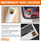 MAIANEY Kayaking Sticker Pack – Funny Vinyl Stickers - Image 3