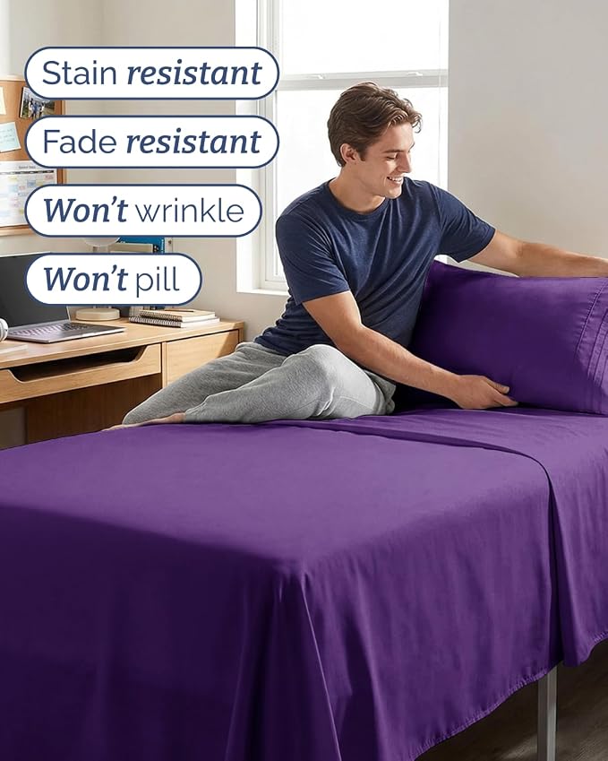 Twin XL 4 Piece Sheet Set - Image 5