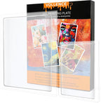 Vollence 5" X 7" + 8" X 10" Reusable Gel Monoprinting Plate Reusable Art Plate by Vollence