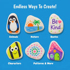 Butterfly EduFields Rock Painting Kit | DIY Art Craft Supplies - Image 4