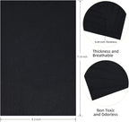 HaoFeiJH Black Felt Fabric Sheets - Image 2