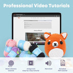 Crochet Kit for Beginners: Shiba Inu Crochet Kit, All You Need in, Include Easy - Image 4