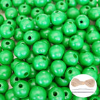 400Pcs Green Natural Wooden Beads by SMANTA