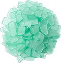 Keedolla Tumbled Sea Glass for Crafts - 15 OZ Flat Frosted Seaglass Pieces for by Keedolla