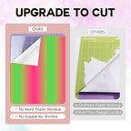 Tintnut Gradient Permanent Vinyl 8 Pcs12x10in Green Pink Adhesive Vinyl | - Image 4