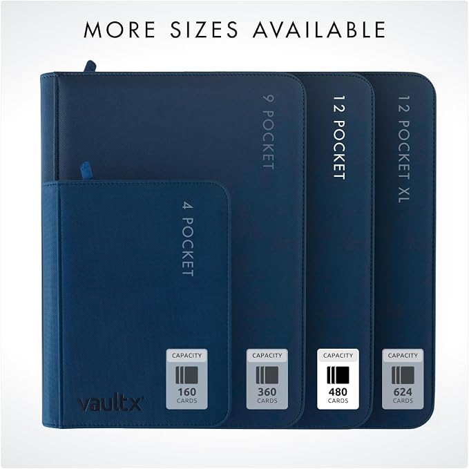 Vault X 12 Pocket Zip Trading Card Binder 480 Cards Exo-Tec | Holds 480 - Image 7
