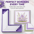 7pcs Paper Crafting Alignment Guides - Image 2
