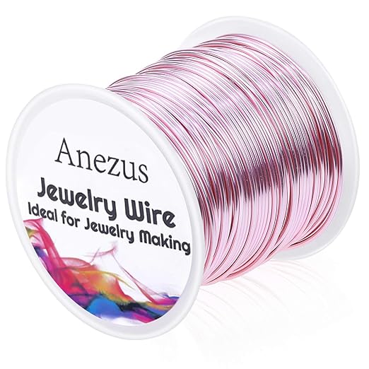 Anezus 18 Gauge Jewelry Wire for Jewelry Making, Anezus Craft Wire Tarnish by anezus