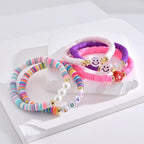 Friendship Bracelets for Girls, 10-Piece Cute Preppy Beaded Bracelet Set for - Image 8