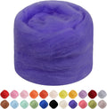 JeogYong Needle Felting Wool, 1.76oz Wool Roving Chunky Wool Yarn, Wet Felting by JeogYong
