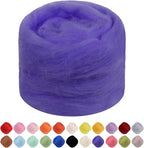 JeogYong Needle Felting Wool, 1.76oz Wool Roving Chunky Wool Yarn, Wet Felting by JeogYong