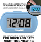 Sharp Digital Alarm Clock – Tactile Case - Image 5