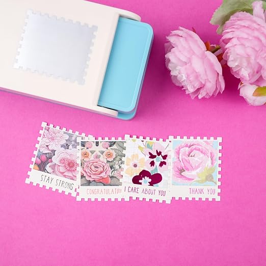 BAOFALI Stamp Punch, 2.5x2.1inch Extra Large Postage Stamps Punch, Portable - Image 5