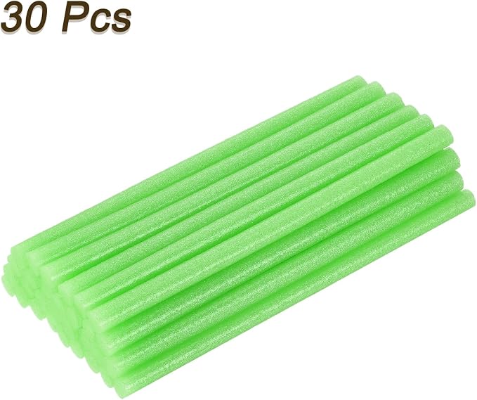 uxcell 30pcs Full Size Hot Glue Gun Sticks 8-inch x 0.43-inch High Sticky Large - Image 3