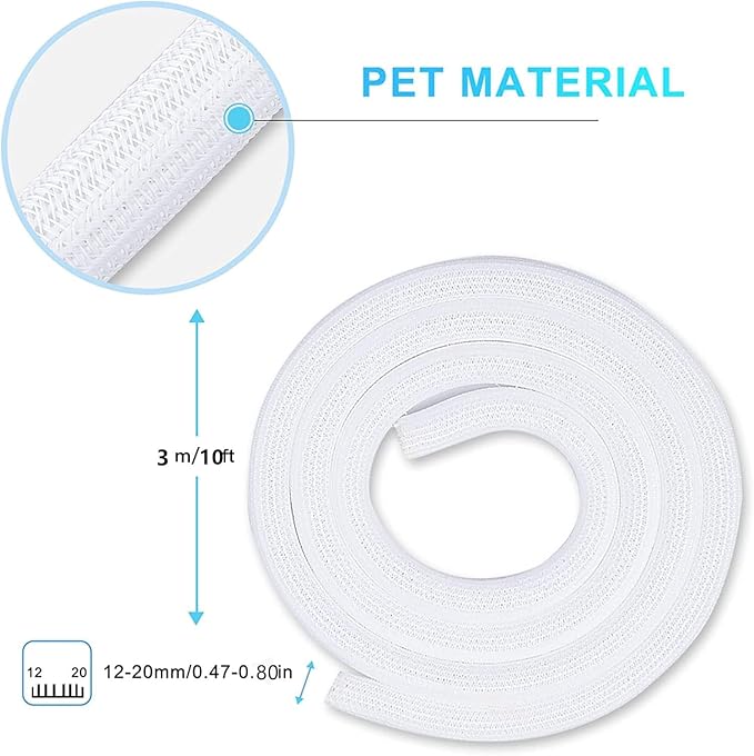 AGPTEK Cable Sleeve, 25ft - Image 2