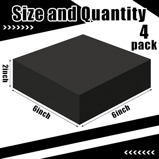 4 Pcs 2" Thick Foam Padding Sheet - Image 2