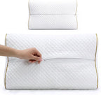 Royal Therapy 1-Pack Memory Foam Pillow, Medium-Firmness Cervical, Queen - Image 2