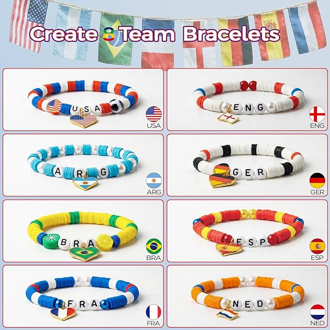 Goldwise DIY Soccer Bracelet Kit - Image 2