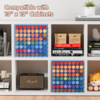 Krafetto 2 Pack 64 Grids Paint Organizer Storage Rack, Wall-mountable Craft - Image 6