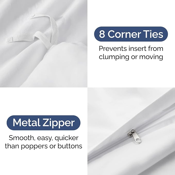 Duvet Cover Cal King Size Set - Image 4