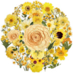 Aesthetic Flowers Stickers Transparent Flora Scrapbook Stickers | Transparent & - Image 2