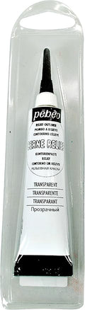 PEBEO Vitrail Glass Paint 773600 Konturenpaste 20 ml Tube transparent Blister by Unknown