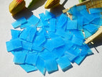 70pcs Transparent Glass Mosaic Tiles, 200g Large Size Stained Glass Pieces - Image 4