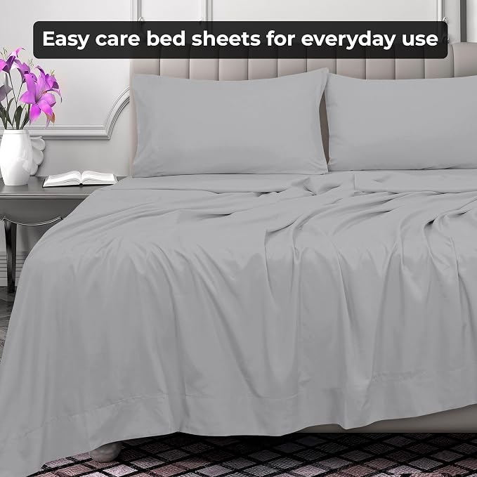 Royale Linens Twin Flat Sheet - Image 6
