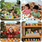 DIYDEC 85pcs Mini Resin Animal, Miniature Figures to Hide Little Tiny Resin - Image 7