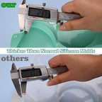 HUAKENER 2 Pcs Silicone Muffin Top Pans - Image 5