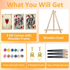 Mandun 3 Pack Paint by Numbers Kit - Image 4