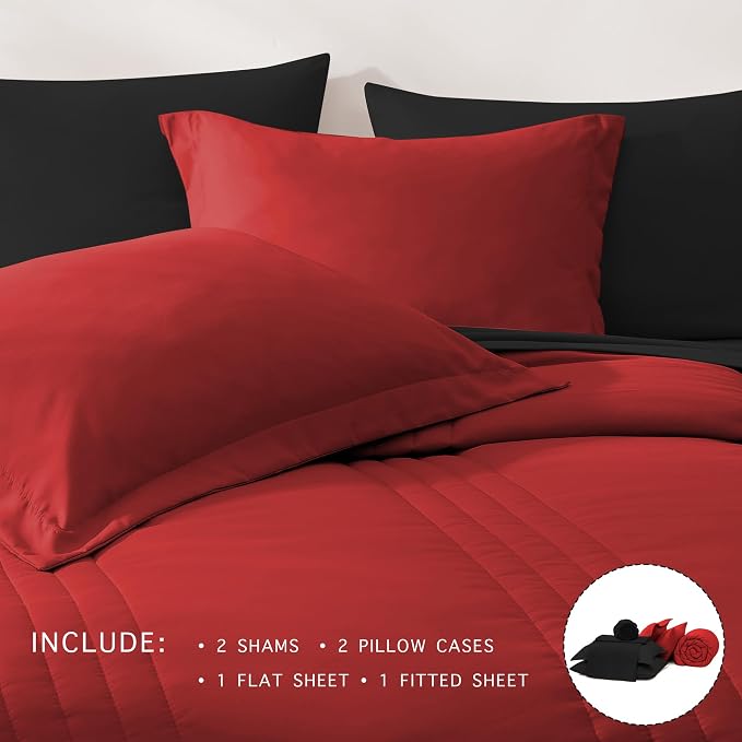 Monbix Queen Comforter Set - Image 4
