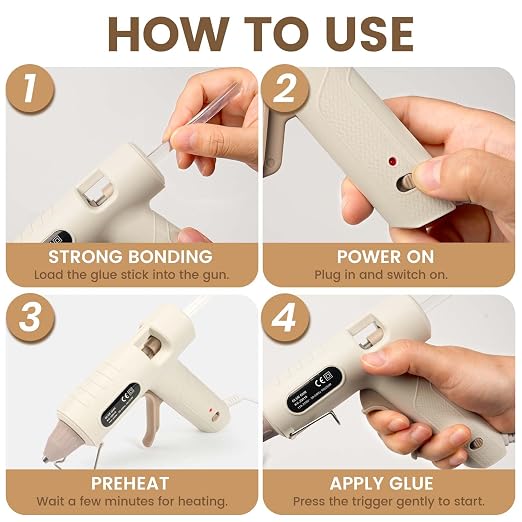 ADHES 0.27" x 4" Hot Melt Glue Gun Sticks 40W - Image 6
