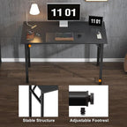 Need Computer Desk Office Desk 47 inches Folding Table - Image 8