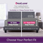 DeaLuxe Fitted Sheet 16" - Image 2