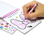 Disney Junior Minnie Mouse 5 in 1 Creativity Tub, 50-Piece Paint and Color - Image 6