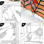 ADD.HERES Window Stickers, ‌Stained Glass Window Privacy Film, UV Blocking - Image 4