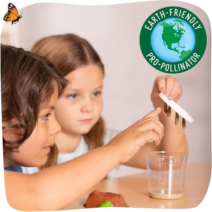 Insect Lore Raise and Release Butterfly Garden Kit – Caterpillar Habitat - Image 2